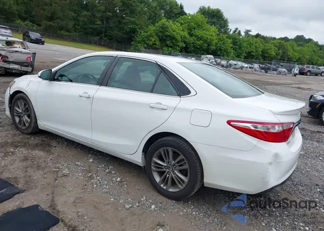 2016 Toyota Camry Se z USA, uszkodzony, nr VIN 4T1BF1FK6GU613079